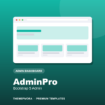 AdminPro – Bootstrap 5 Dashboard