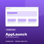 AppLaunch – SaaS Landing Page