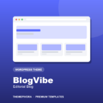 BlogVibe – Minimal Blog WP Theme