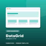 DataGrid – Analytics Dashboard Kit